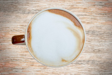 Coffee cup for fresh in morning