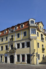 Fototapeta na wymiar Bürgerhaus in Lange Straße, Pirna
