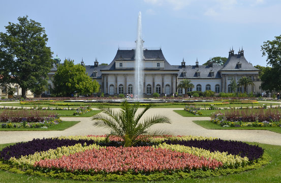 Neues Palais, Schloss Pillnitz bei Dresden
