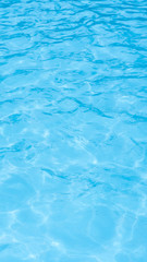 Blue pool water background
