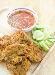 fried fish patty