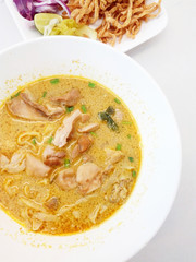 Northern Thai Noodle Curry Soup