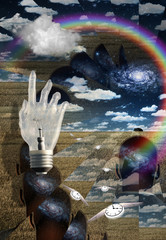 Conceptualize This image is entirely my own creation, from my own images and is legal for me to sell and distribute © rolffimages