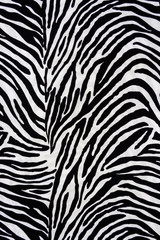 Texture fabric of Zebra for background