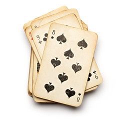 Pack of old playing cards