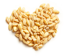 Pearl barley heart form