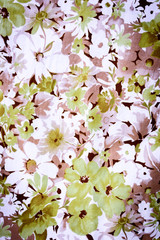 vintage fabric of flowers for background