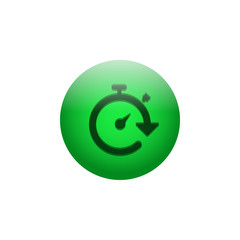 Obraz premium App Button