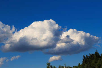 Obraz premium clouds in the sky background