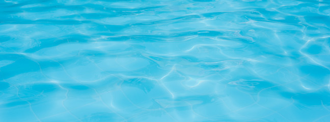 Fototapeta na wymiar blue pool water background