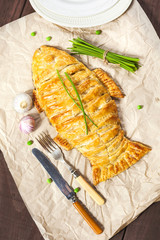 Homemade fish pie