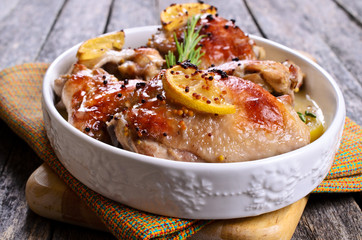 Chicken baked