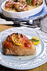 Chicken baked