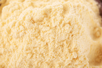 Whole flour, closeup