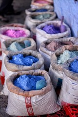 Pigments, Chefchaouen, Morocco