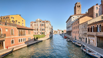 Venice Canal and Buildings