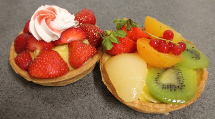 tartellettes aux fruits frais