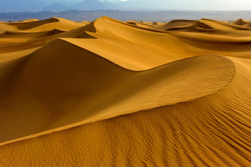 Naklejka na ściany i meble Sand dunes in Death Valley