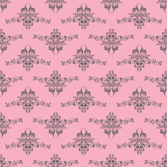 Damask seamless pattern