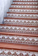 Tapeten spaanse trap met mozaïek  © Carmela