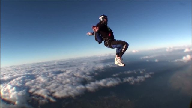 Skydiving video HD