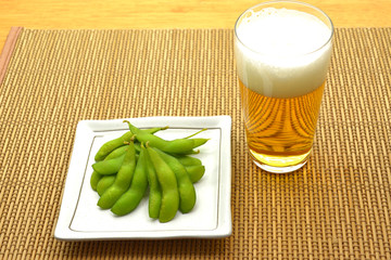 枝豆/美味しいビールの友達
