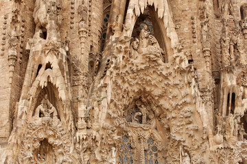 Naklejka premium Sagrada Familia Church