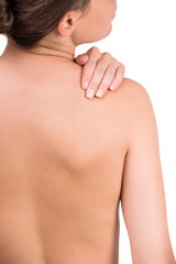 Naklejka premium Woman's pain