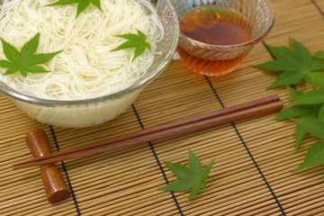 そーめん/夏の代表的家庭料理