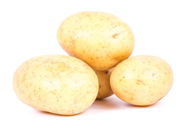 Kartoffeln freigestellt 