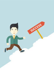 Successful businessman