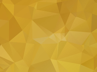 Gold Vector Background Triangular 