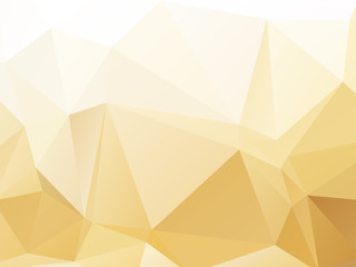 Gold Vector Background Triangular 