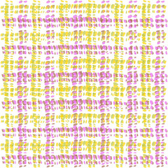 Striped hand painted vector seamless pattern with ethnic and tribal motives