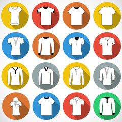 Tshirt Icon icon, vector illustration. Flat design style