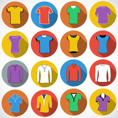 Tshirt Icon icon, vector illustration. Flat design style