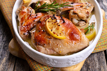 Chicken baked