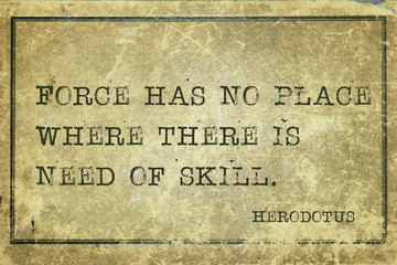 force Herodotus
