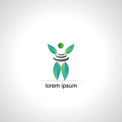 concept of spa care vector illustration