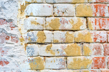 Background of old brick wall