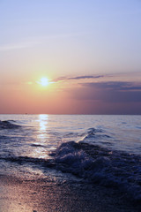 Sea at sunrise