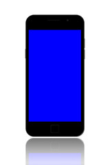 smart phone isolate on white background