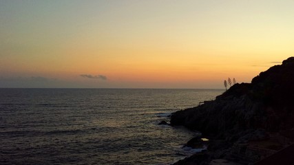 Obraz premium Tramonto sul mare