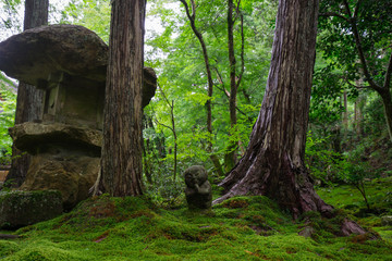わらべ地蔵　京都　大原　三千院
