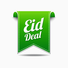 Eid Deal Green Vector Icon Design