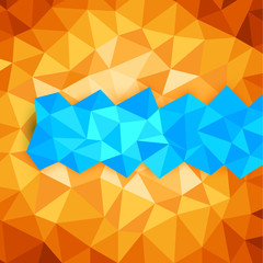 Abstract polygon background