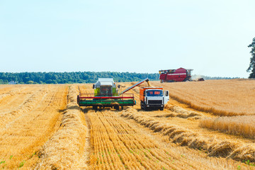 combine harvester