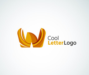Obraz premium Vector letter logo