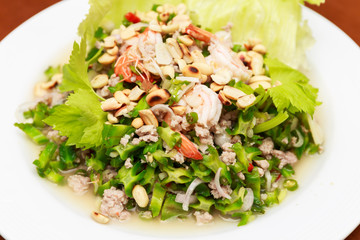 Wing bean salad, Thai food