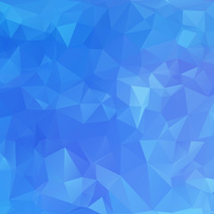 Abstract triangle blue texture